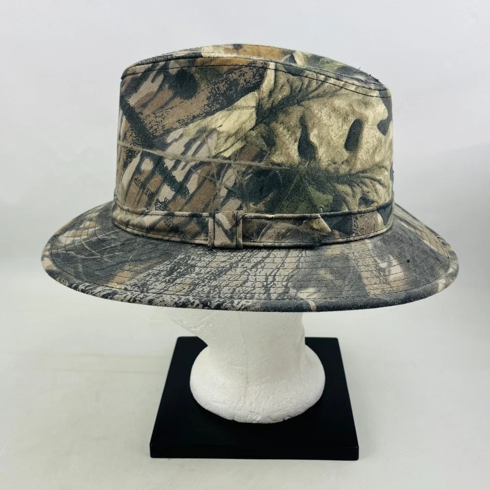 Outdoor Cap Company Camo Fedora Hat Mens L Camouflage Hunting Fishing